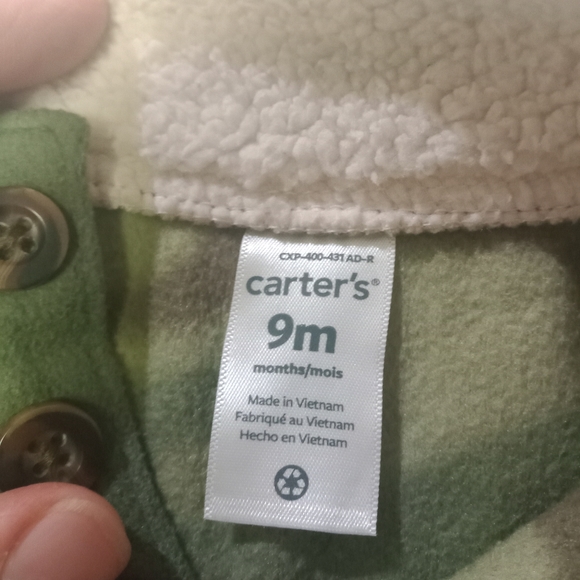 Carter's 9M sweater Xtra Soft 🦖 - Picture 2 of 3